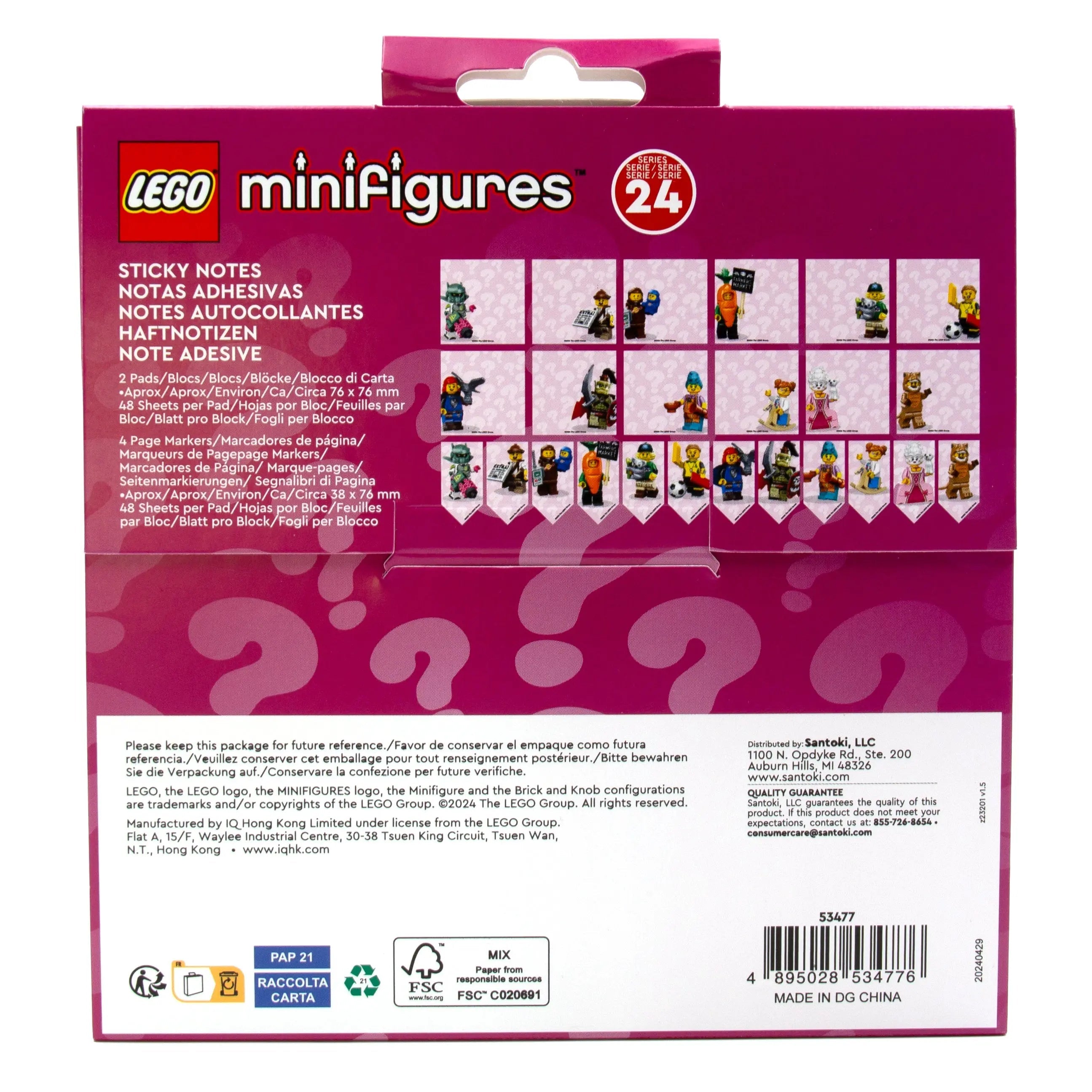 LEGO - Sticky Notes Minifigures - 53477