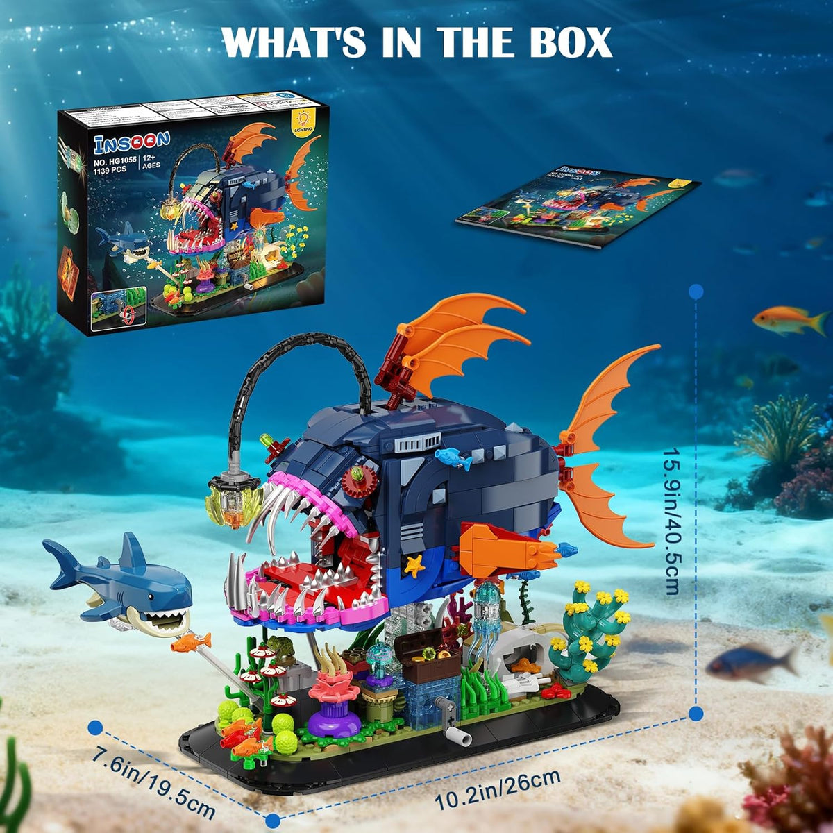 Insoon Mechanical Angler Fish HG1055-Bricking Lebanon