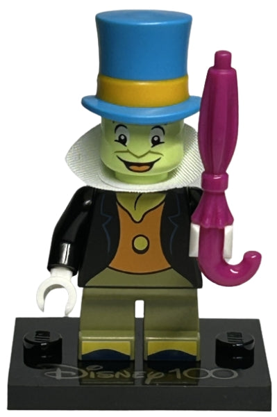 Jiminy Cricket Minifig - Disney 100
