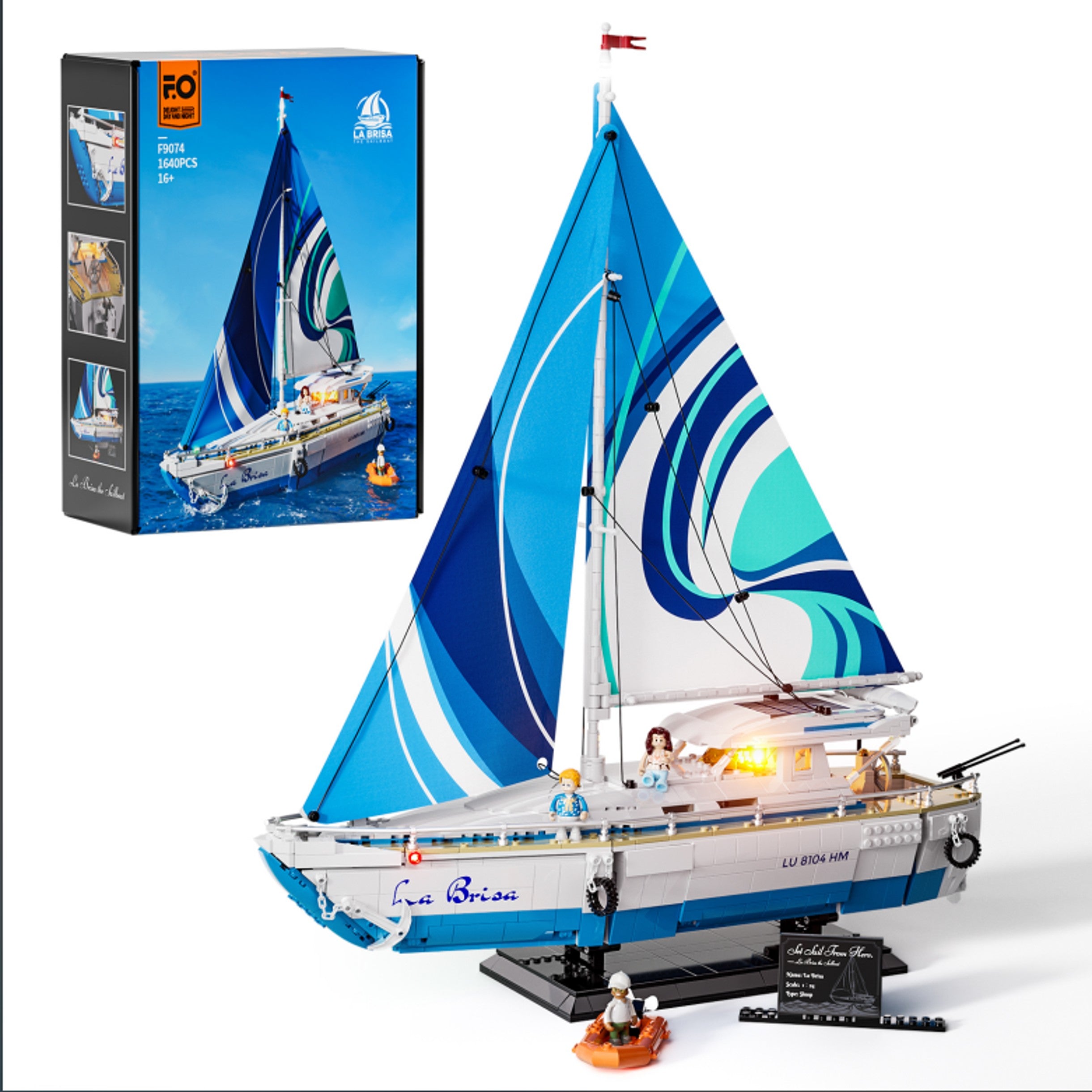 Lumibricks - The Sailboat : La Brisa