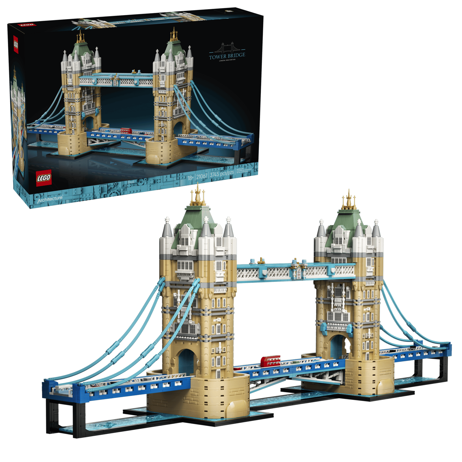 LEGO Architecture - London Tower Bridge Model Set - 21067