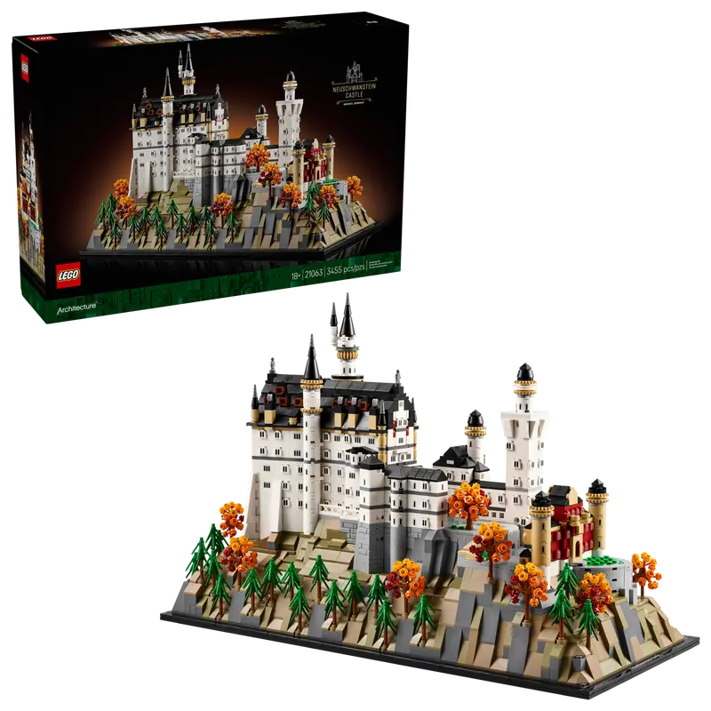 LEGO Architecture Neuschwanstein Castle 21063-Bricking Lebanon