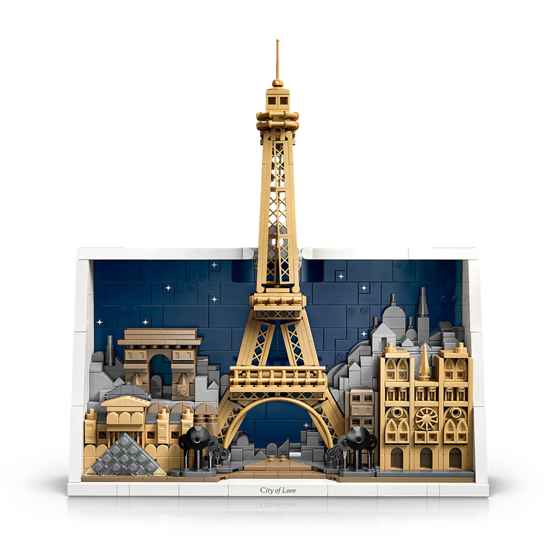 LEGO Architecture Paris City of Love 21064 Framed Art Set-Lego / Architecture-Bricking Lebanon