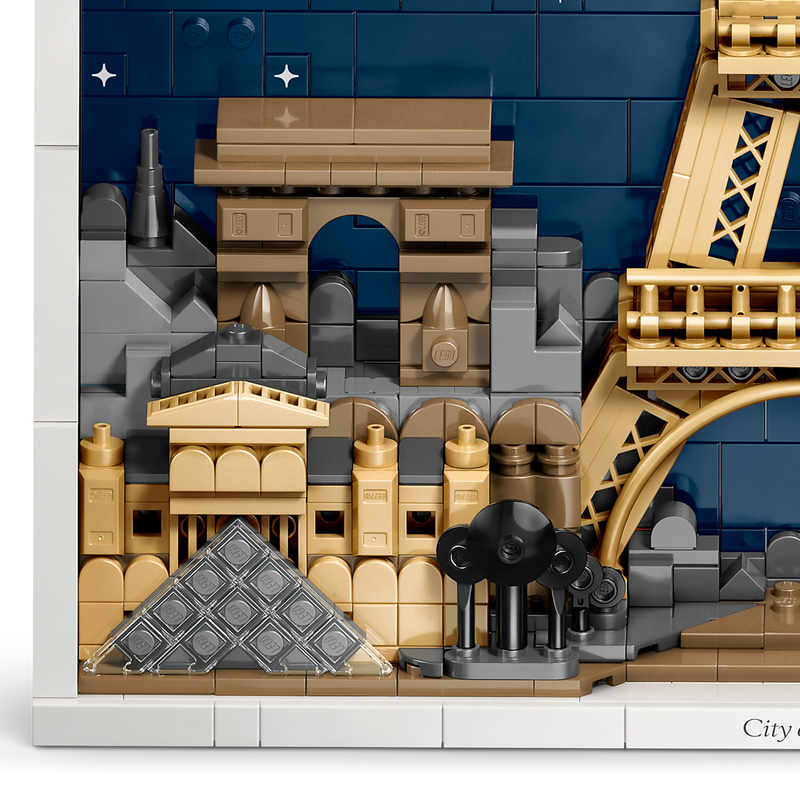 LEGO Architecture Paris City of Love 21064 Framed Art Set-Lego / Architecture-Bricking Lebanon