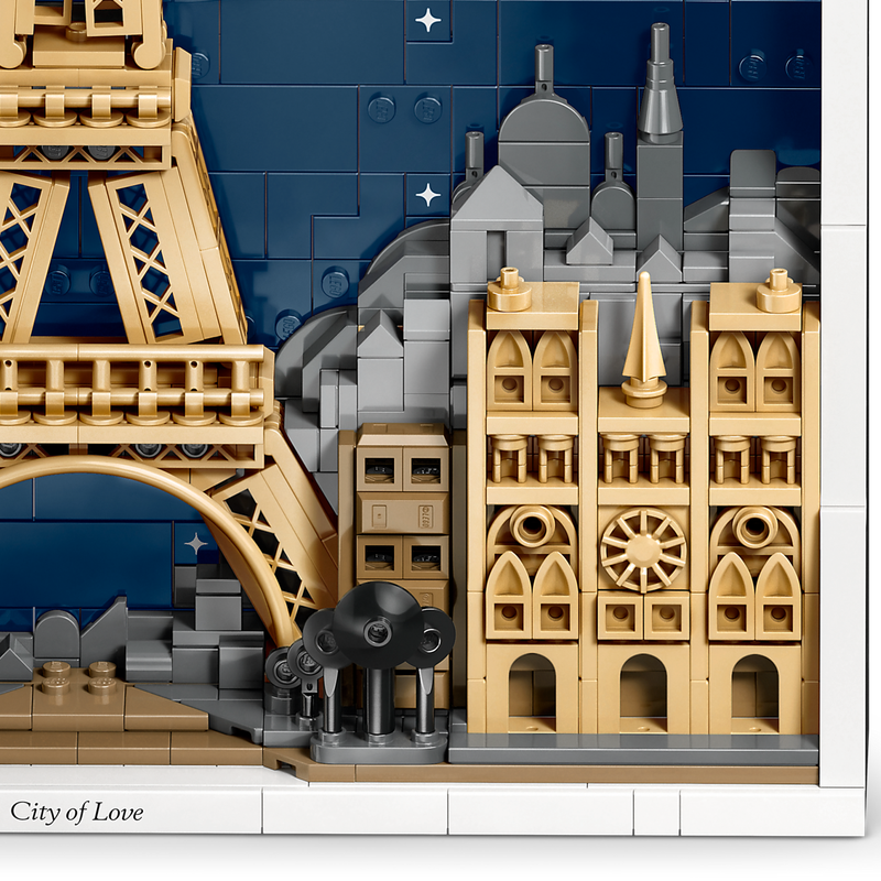 LEGO Architecture Paris City of Love 21064 Framed Art Set-Lego / Architecture-Bricking Lebanon