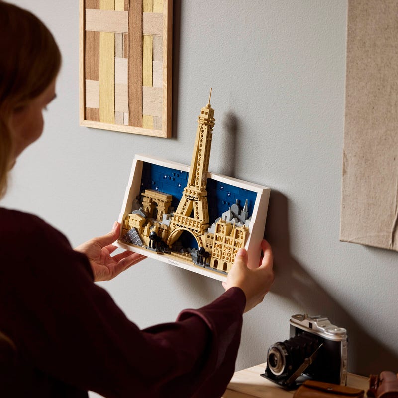 LEGO Architecture Paris City of Love 21064 Framed Art Set-Lego / Architecture-Bricking Lebanon