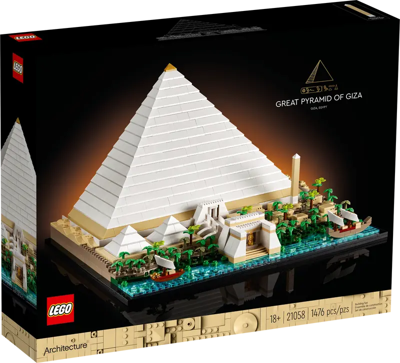 LEGO Architecture Pyramids of Giza-Bricking Lebanon