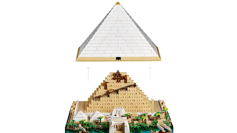 LEGO Architecture Pyramids of Giza-Bricking Lebanon