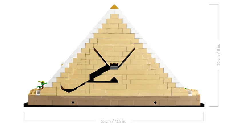 LEGO Architecture Pyramids of Giza-Bricking Lebanon