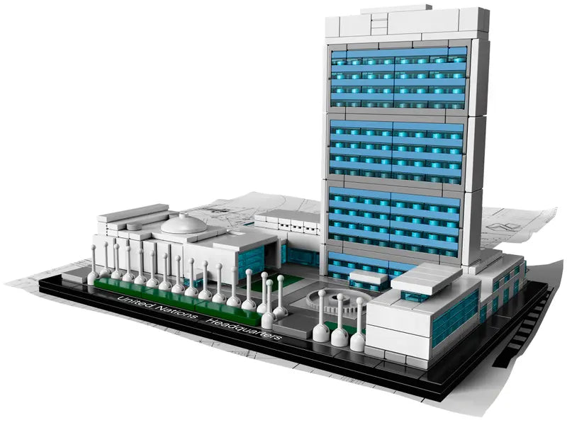 LEGO Architecture United Nations HQ 21018-Bricking Lebanon