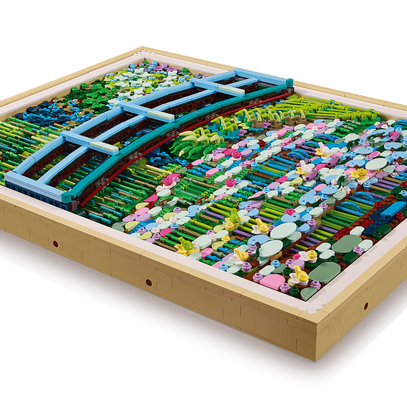 LEGO Art Claude Monet Bridge over Water Lilies 31220 Kit-31220-Bricking Lebanon