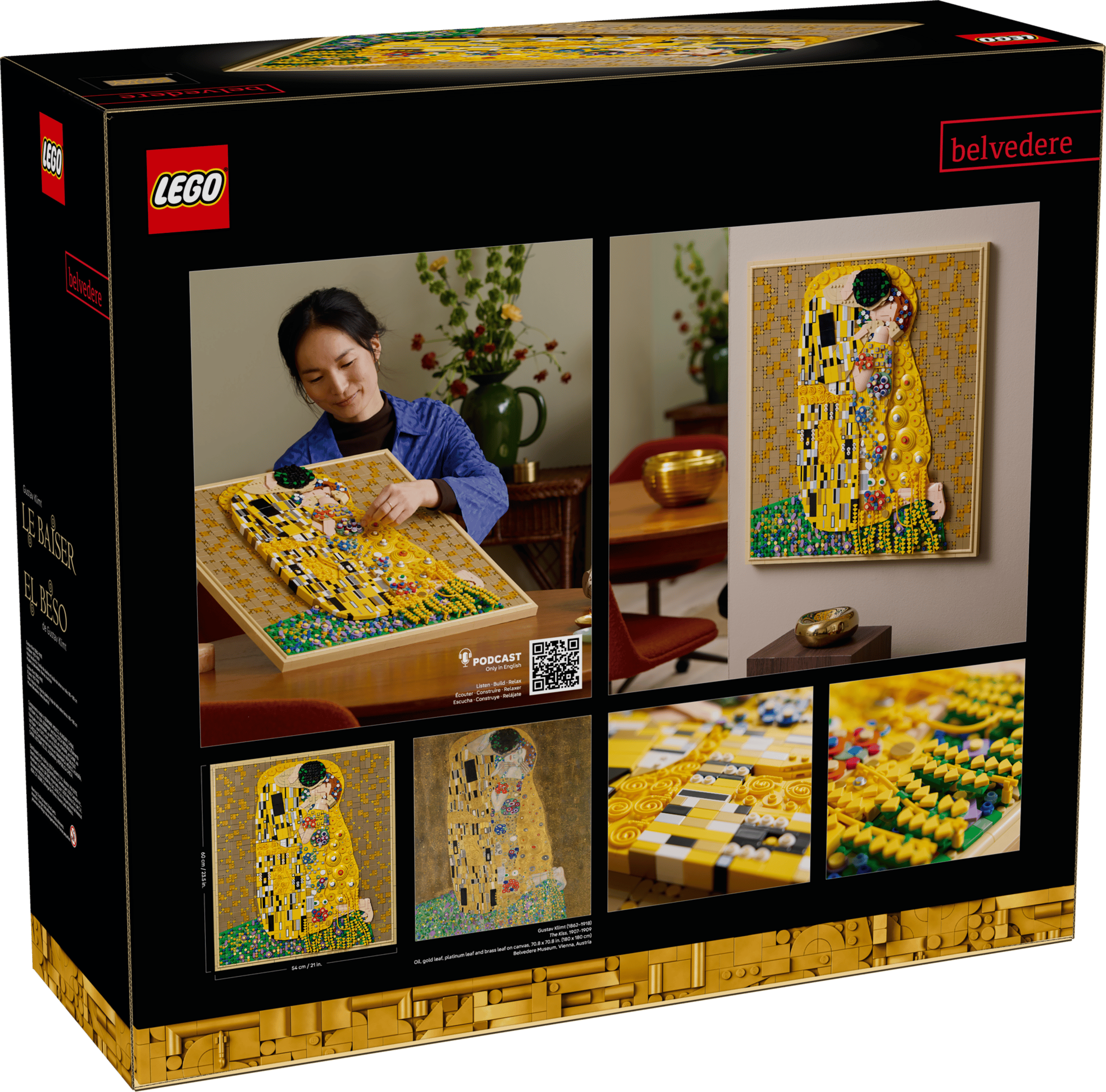 LEGO Art - Gustav Klimt The Kiss - 31221
