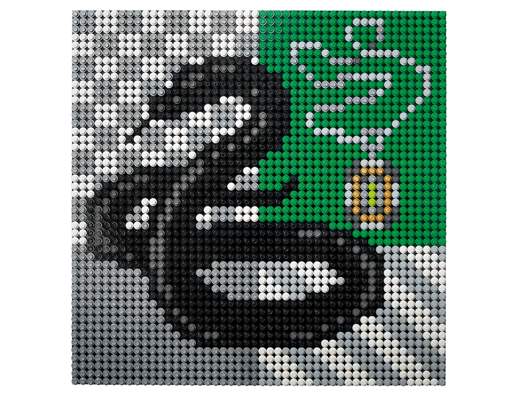 LEGO Art Harry Potter Hogwarts Crests Wall Art Set 31201