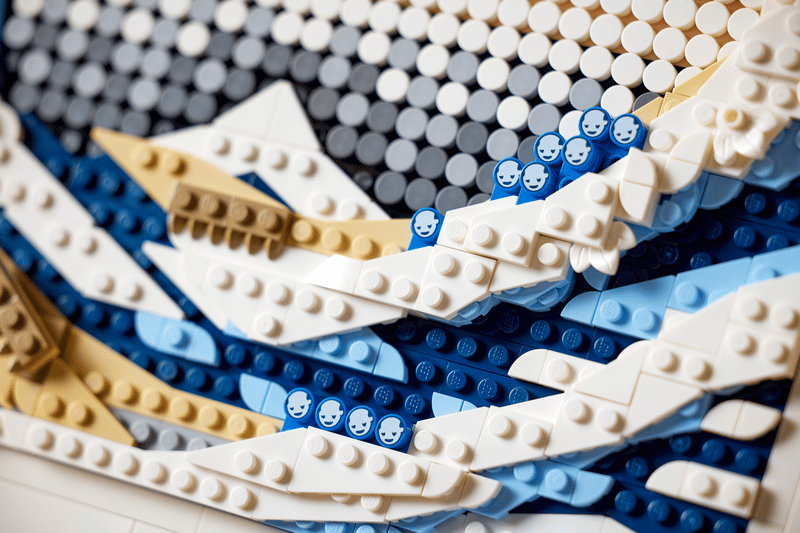LEGO Art Hokusai – The Great Wave 31208-Bricking Lebanon