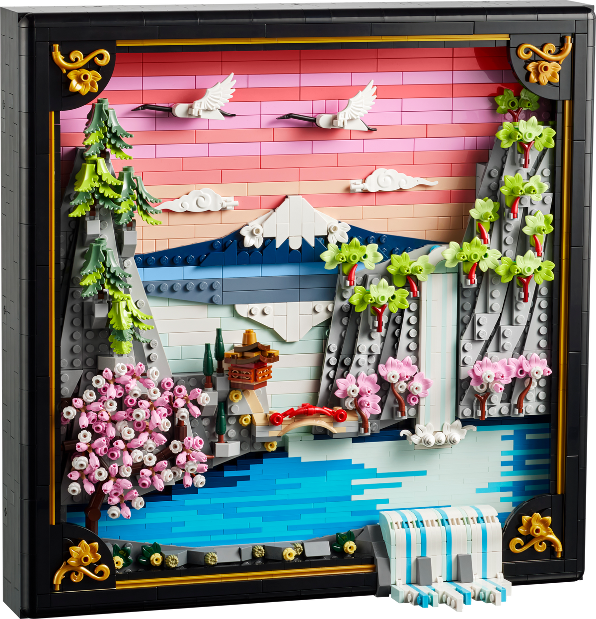LEGO Art Japanese Cherry Blossom Landscape 31218-Bricking Lebanon