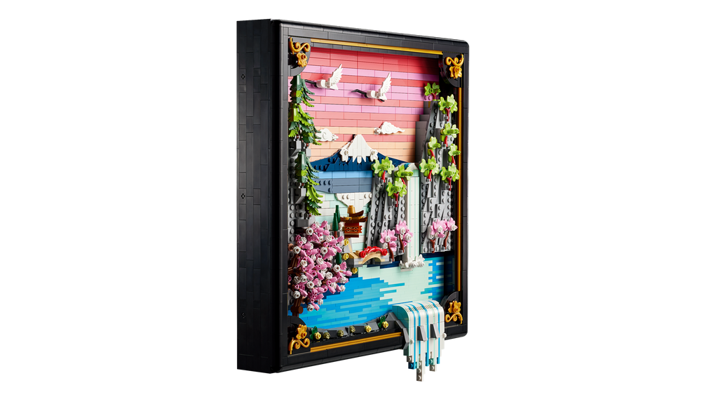 LEGO Art Japanese Cherry Blossom Landscape 31218-Bricking Lebanon