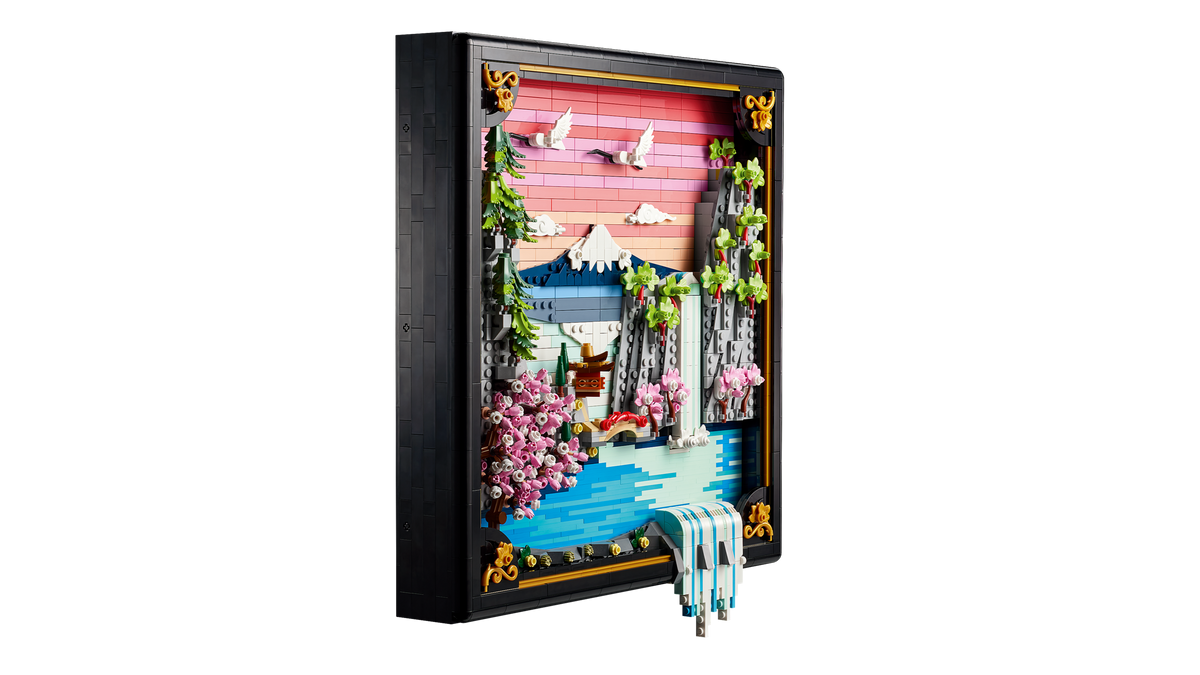 LEGO Art Japanese Cherry Blossom Landscape 31218-Bricking Lebanon