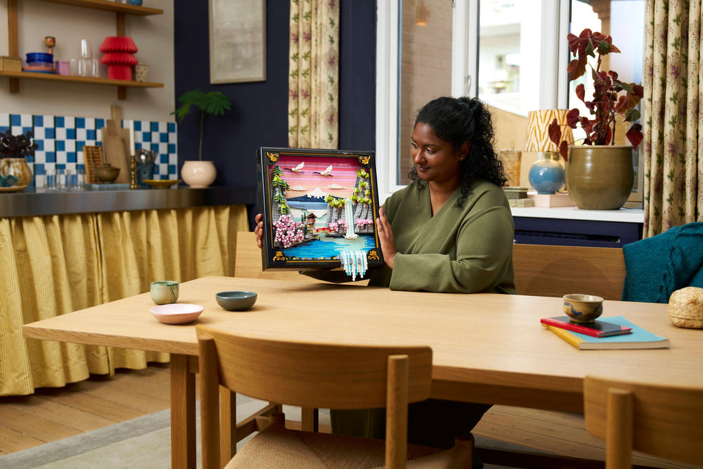 LEGO Art Japanese Cherry Blossom Landscape 31218 Building Set for Adults-Lego / Art-Bricking Lebanon