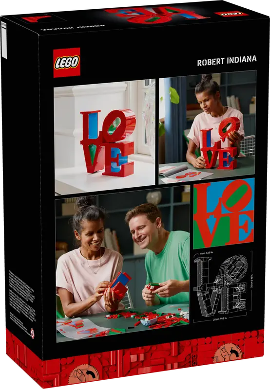 LEGO Art Love-Bricking Lebanon