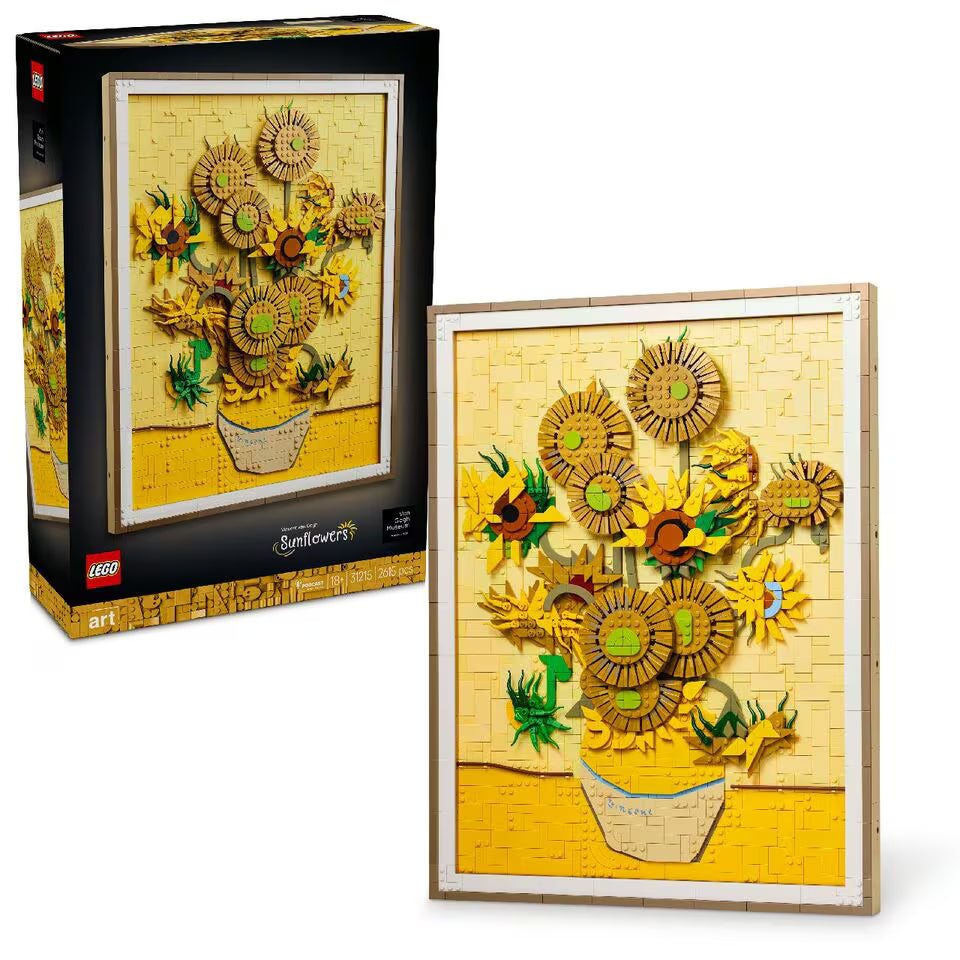 LEGO Art Vincent van Gogh Sunflowers 31215-Bricking Lebanon