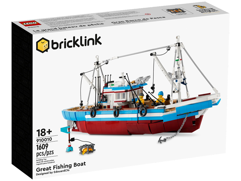 LEGO BDP Great Fishing Boat 910010-Bricking Lebanon