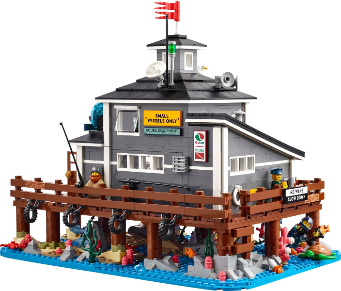 LEGO BDP Harbormaster's Office 910040-Bricking Lebanon