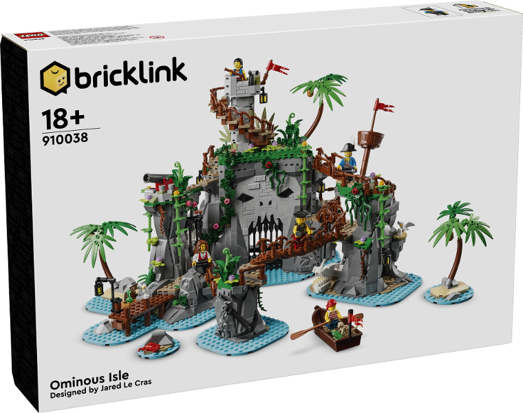 LEGO BDP Ominous Isle 910038-Bricking Lebanon