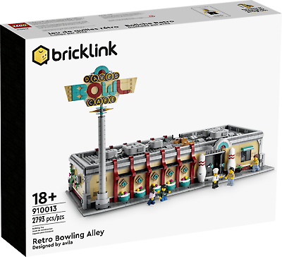 LEGO BDP Retro Bowling Alley 910013-Bricking Lebanon
