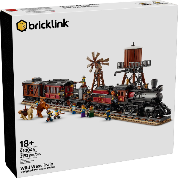 LEGO BDP Wild West Train 910044-Bricking Lebanon