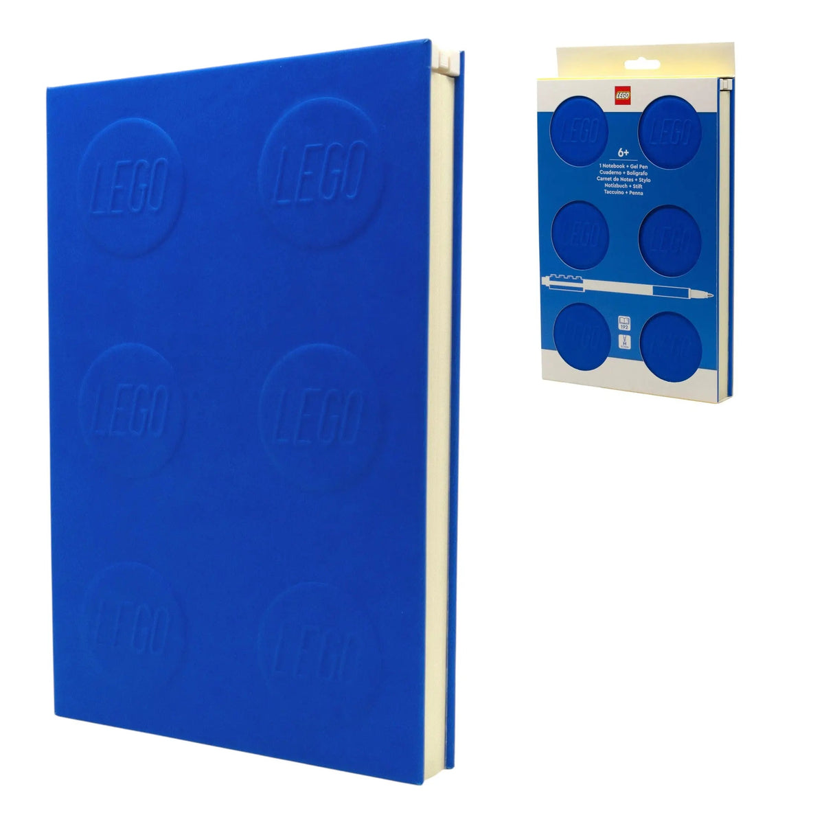 LEGO Blue Locking Notebook with Gel Pen and Dotted Pages 53699-Bricking Lebanon