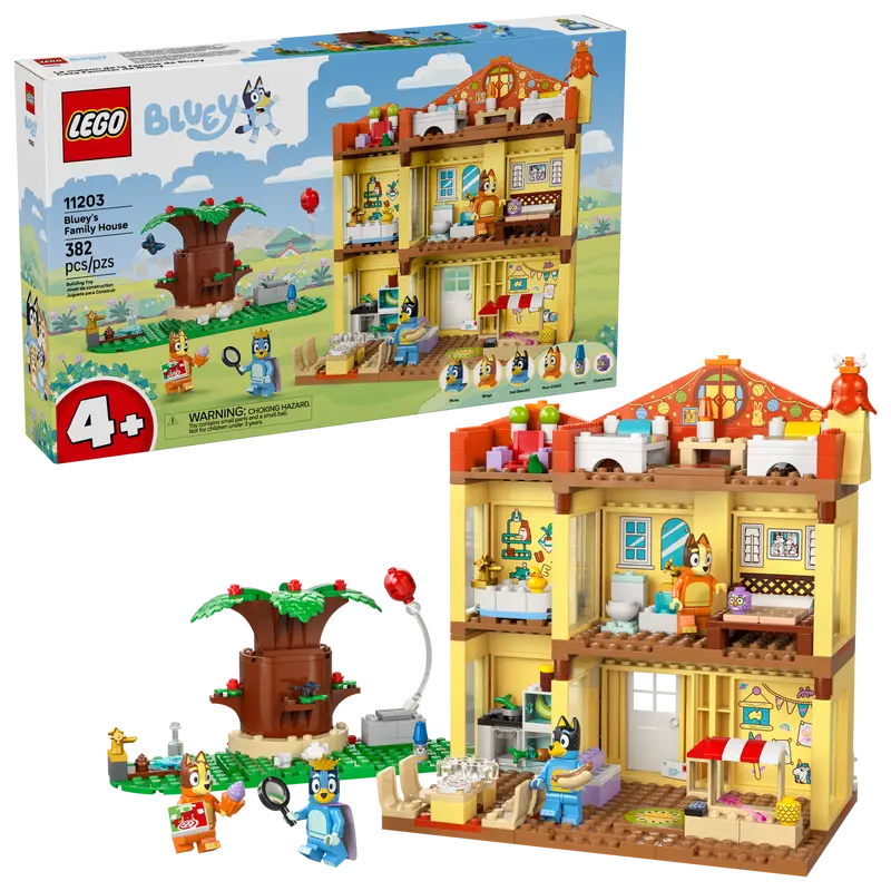 LEGO Bluey Bluey's Family House 11203-Bricking Lebanon