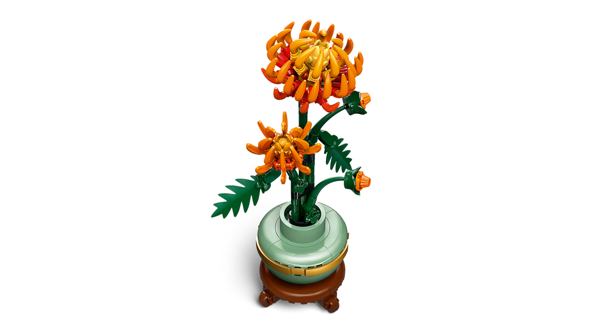 LEGO Botanical Collection Chrysanthemum Flower Building Set