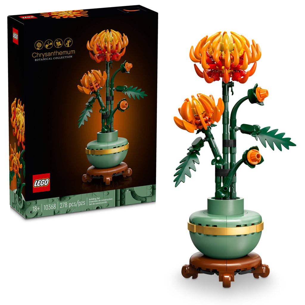 LEGO Botanicals Botanical Collection Chrysanthemum Flower 10368