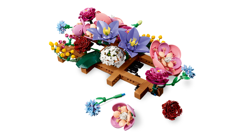 LEGO Botanical Collection Flower Wall Building Set-Lego / Botanicals-Bricking Lebanon