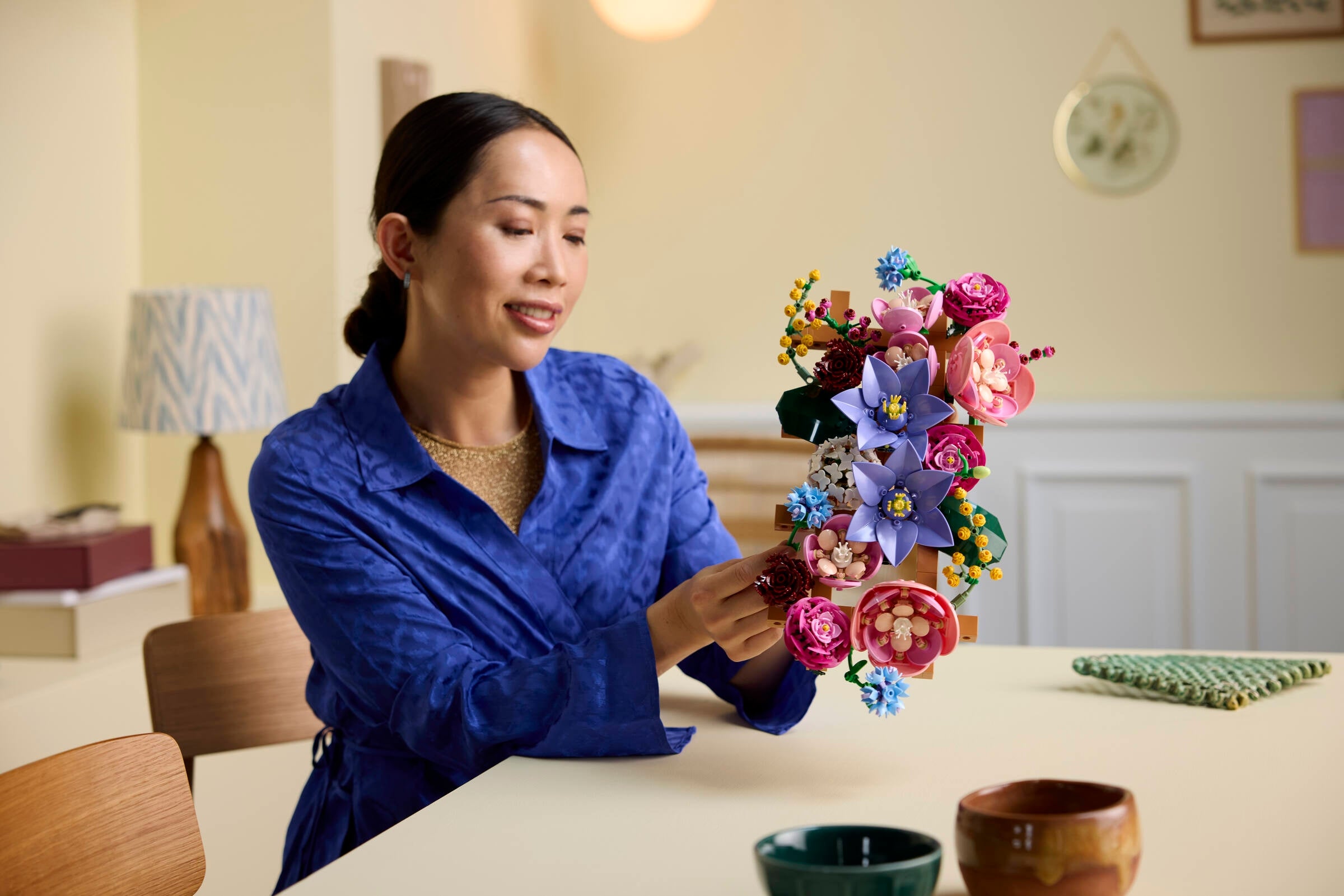 LEGO Botanical Collection Flower Wall Building Set-Lego / Botanicals-Bricking Lebanon