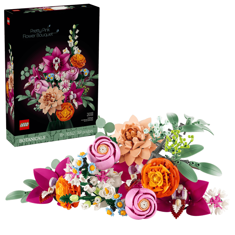 LEGO Botanical Collection Pink Bouquet 10342