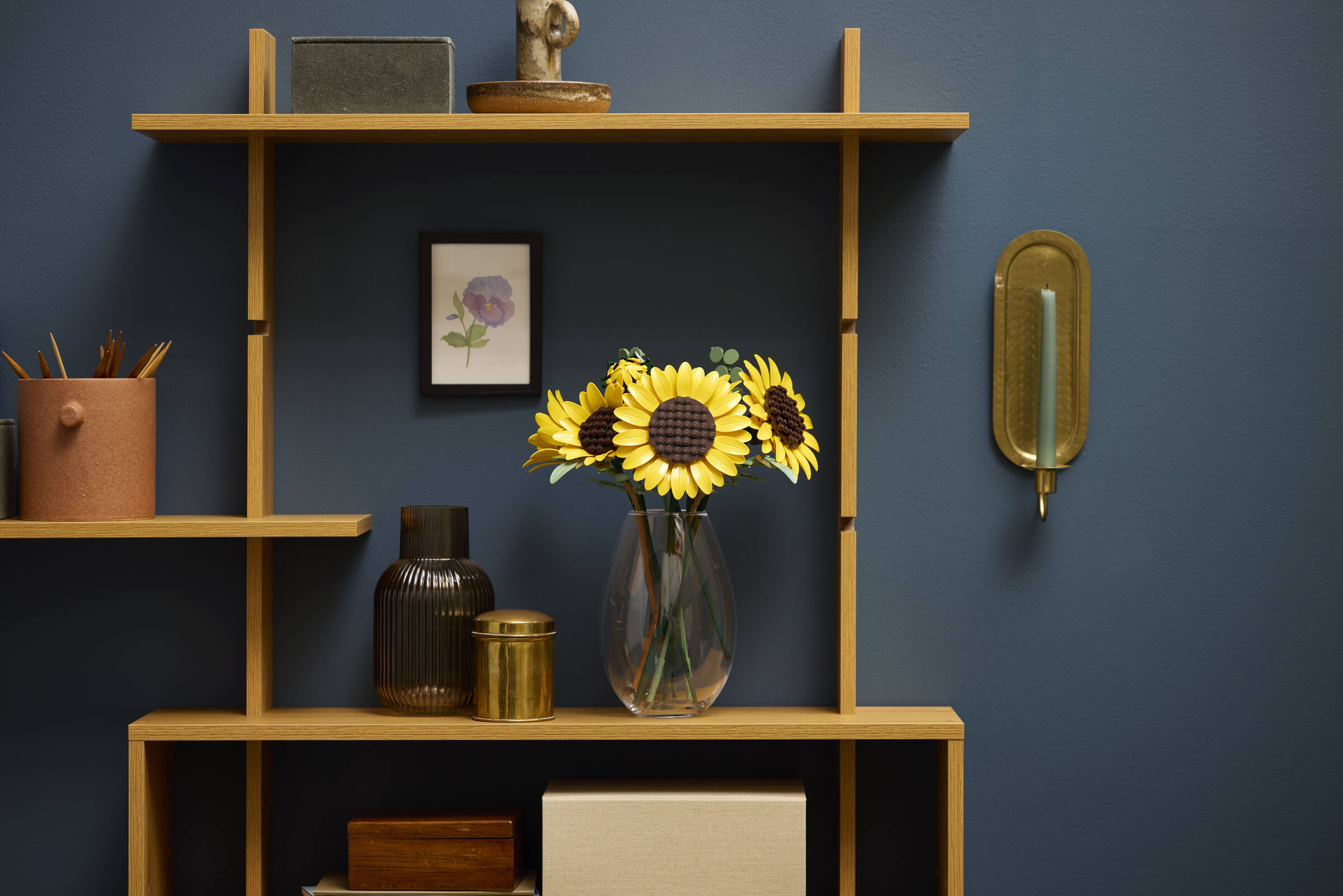 LEGO Botanical Collection Sunflower Bouquet Building Set for