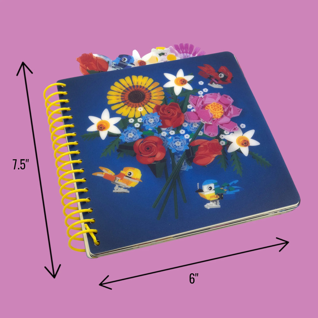 LEGO Botanical Dotted Tab Notebook for Creative Planning and Sketching 53595-Bricking Lebanon