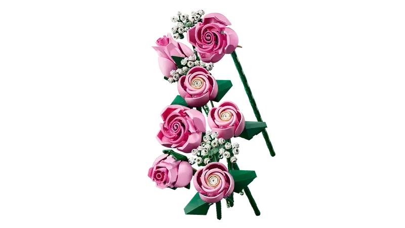LEGO Botanicals Bouquet of Pink Roses 10374-Bricking Lebanon