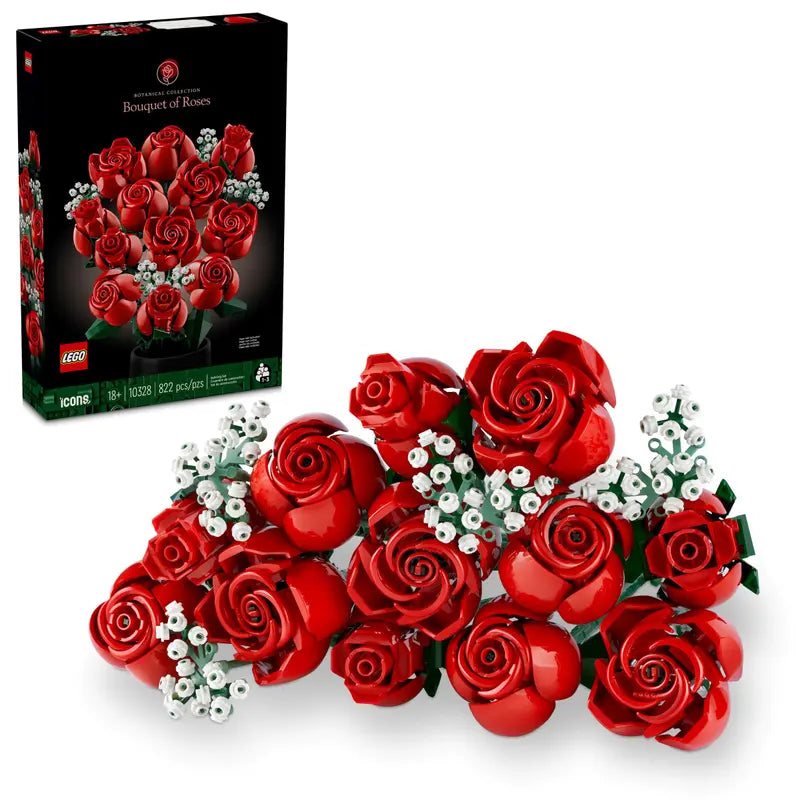 LEGO Botanicals Bouquet of Roses 10328-Bricking Lebanon