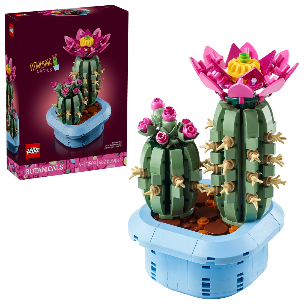 LEGO Botanicals Collection Flowering Cactus 11509 Nature Home Decor-Bricking Lebanon