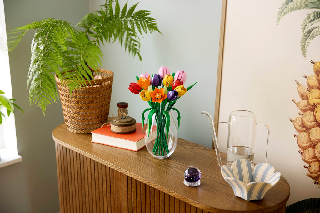 LEGO Botanicals Collection Tulip Bouquet 11501 Lifelike Flower Building Set for Adults-Lego / Botanicals-Bricking Lebanon