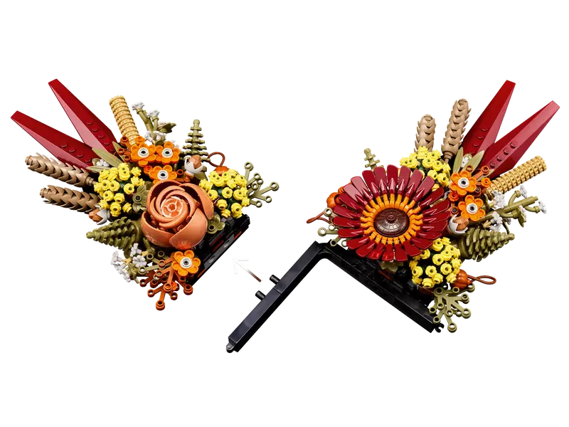 LEGO Botanicals Dried Flower Centrepiece-Bricking Lebanon