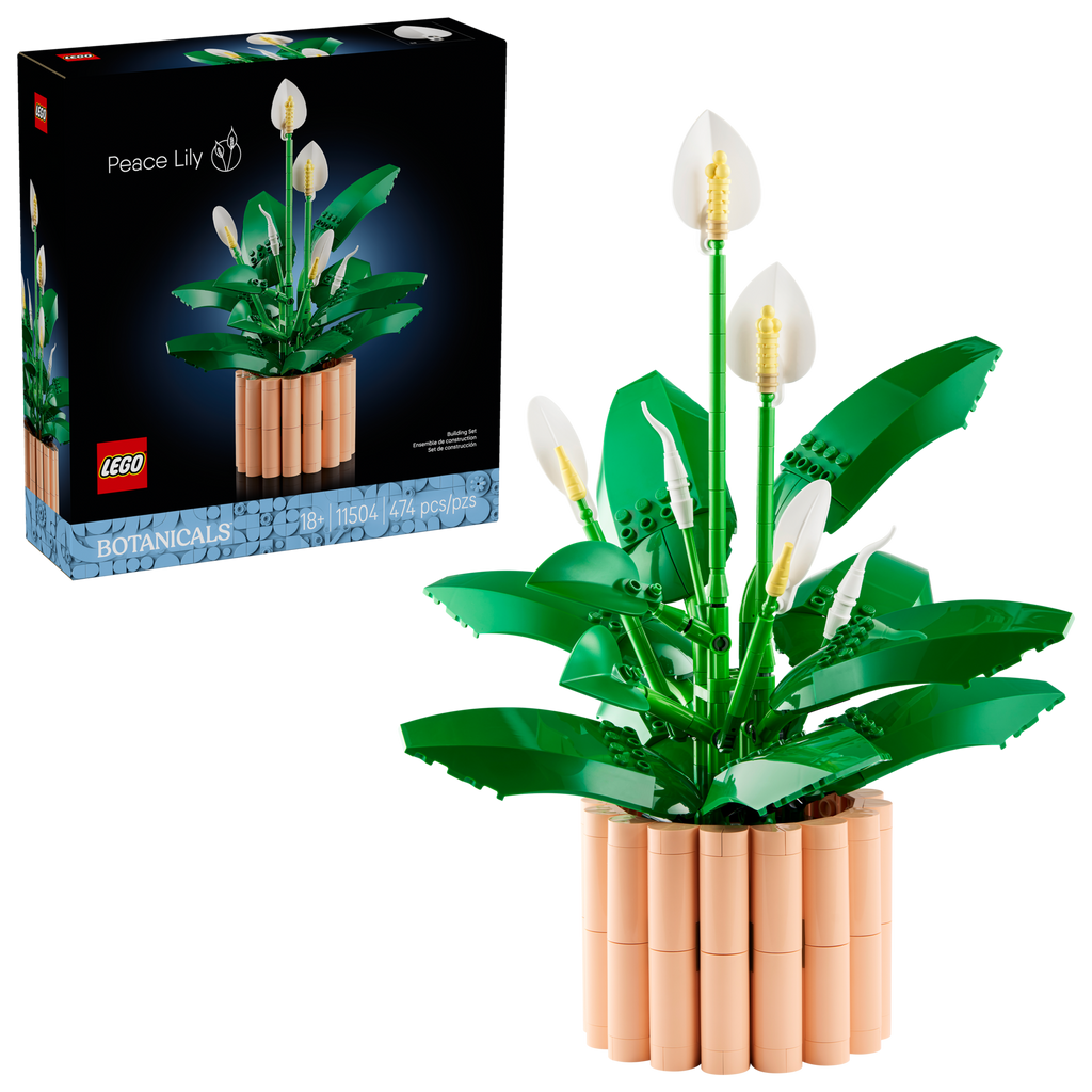 LEGO Botanicals Peace Lily Flower Decor Set 11504-Bricking Lebanon