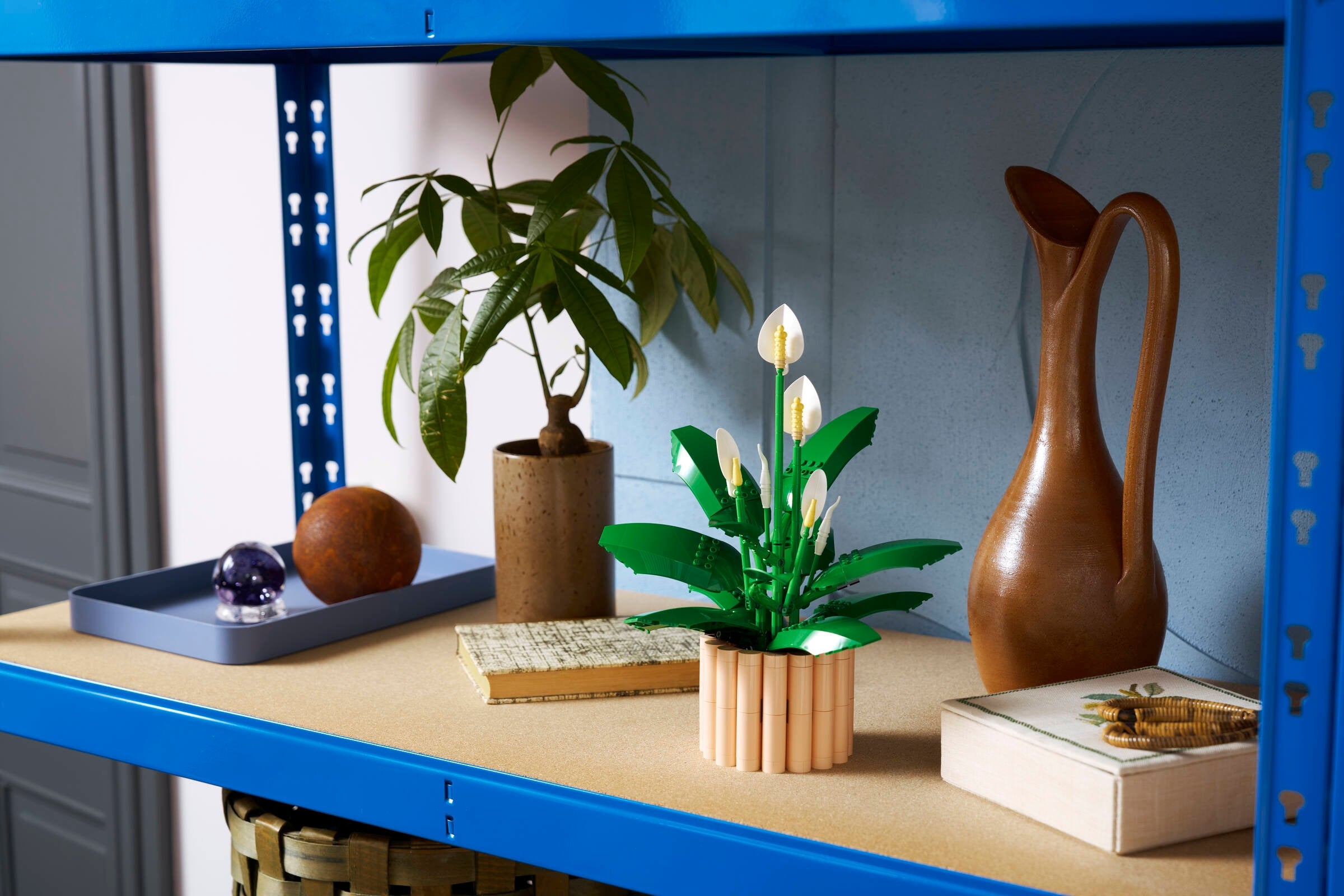 LEGO Botanicals Peace Lily Flower Decor Set-Lego / Botanicals-Bricking Lebanon