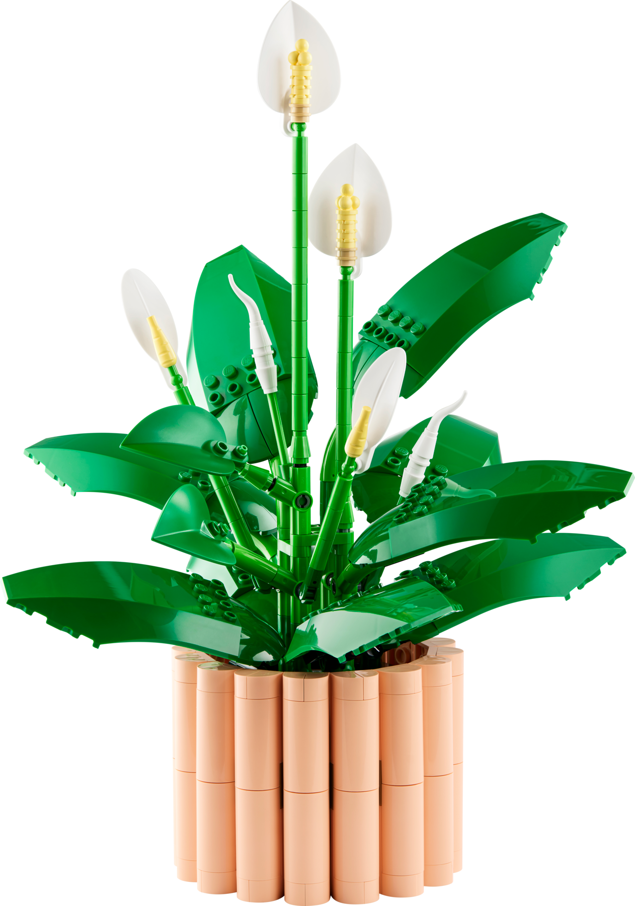 LEGO Botanicals Peace Lily Flower Decor Set-Lego / Botanicals-Bricking Lebanon