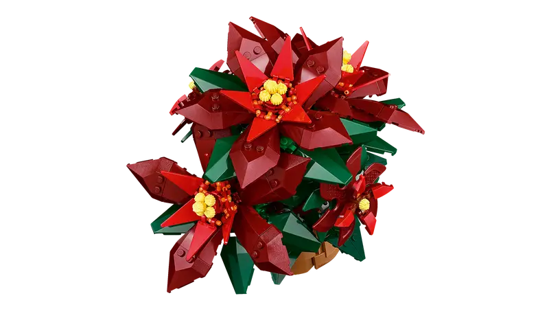 LEGO Botanicals Poinsettia-Bricking Lebanon