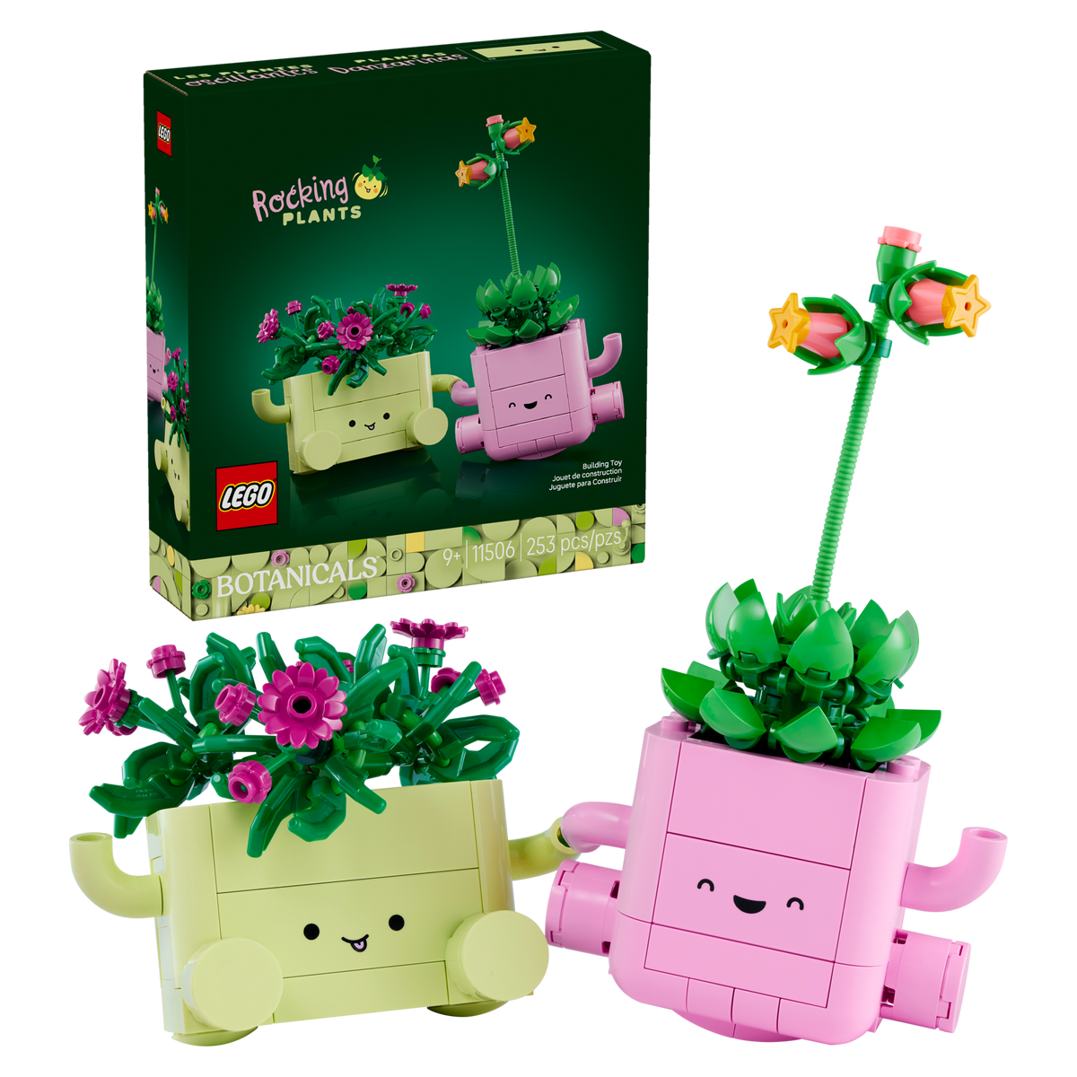 LEGO Botanicals Rocking Plants Building Set for Creative Display 11506