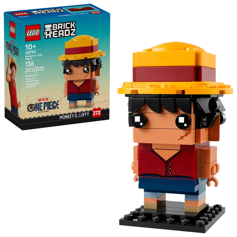 LEGO BrickHeadz Monkey D. Luffy Figure 40799-Bricking Lebanon