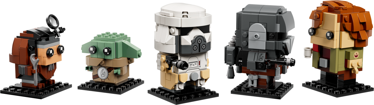 LEGO BrickHeadz Star Wars The Mandalorian and Grogu Allies & Villains 40856-Bricking Lebanon
